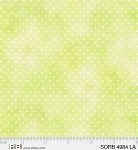 Sorbet Pin Dots 4984 LA Lime P and B Textiles